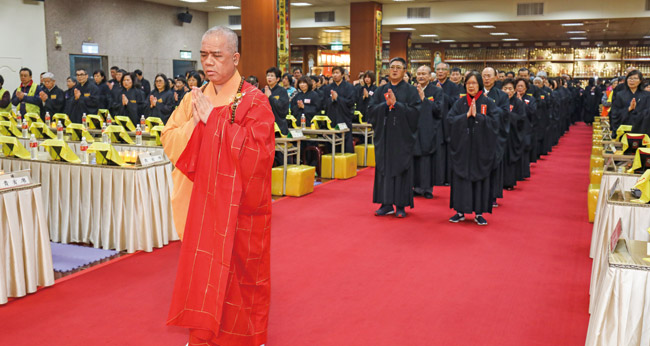 天祥寶塔禪寺一百零七年新春金剛般若寶懺暨合禮團拜大法會